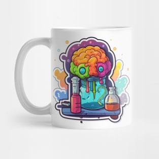 Think Outside The Box With Brain Art Mug